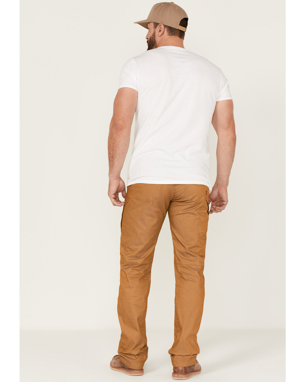 Brothers and Sons Men's Outdoor Utility Khaki Outdoor Stretch Carpenter Pants