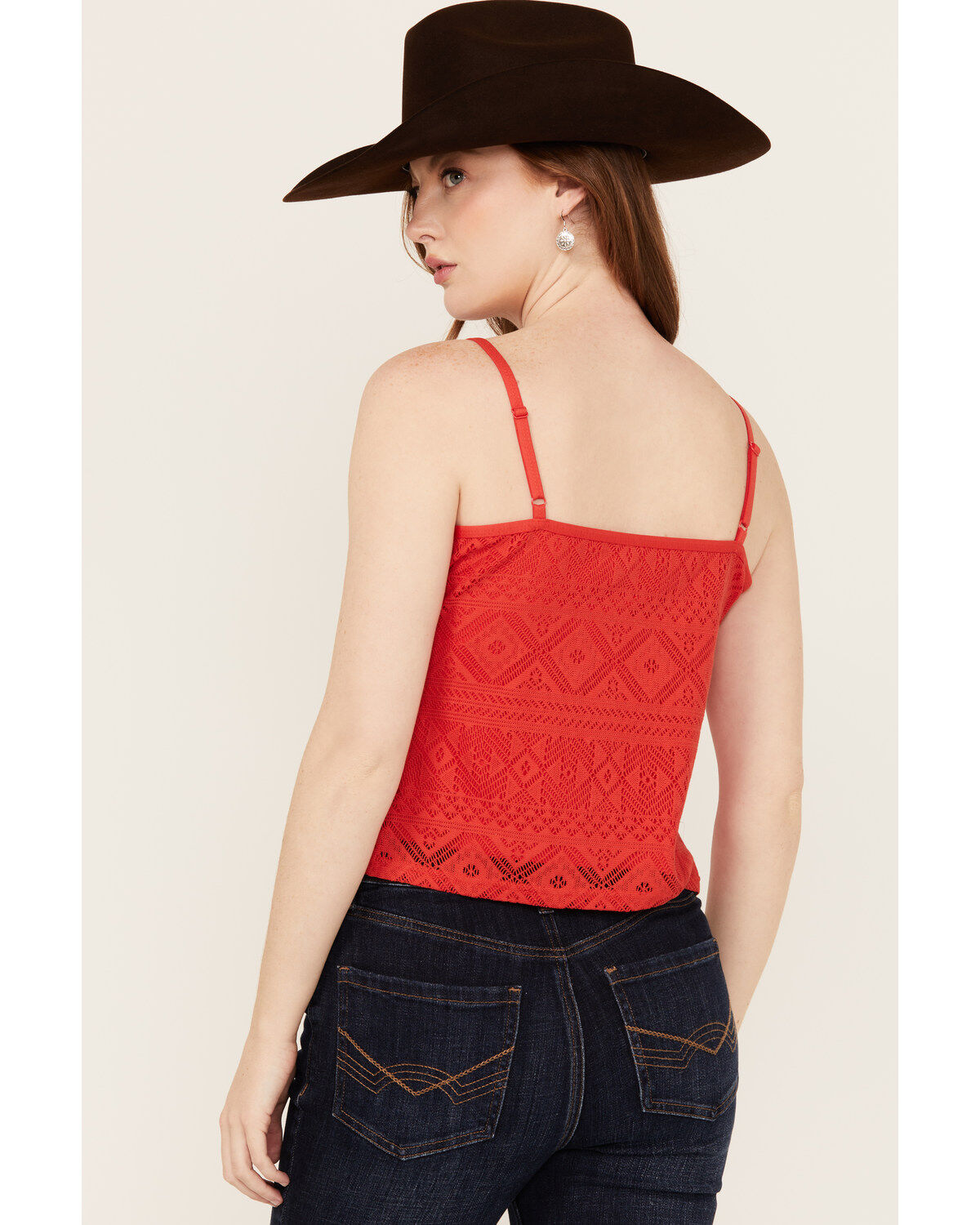 Idyllwind Women's Redmond Lace Fringe Cami