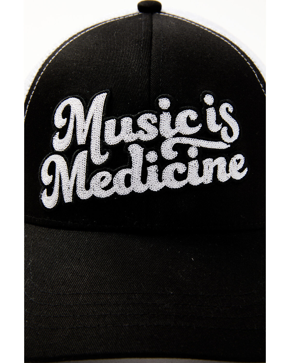 Idyllwind Women's Music Is Medicine Embroidered Mesh Back Ball Cap