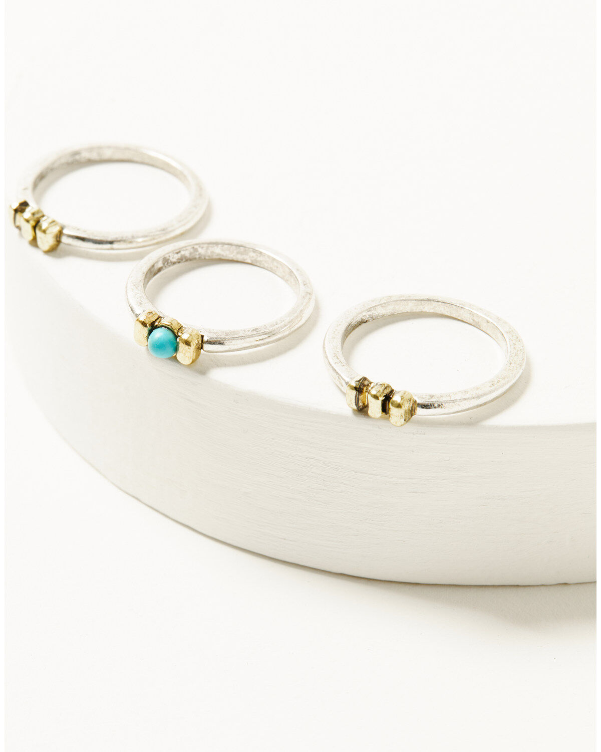 Shyanne Women's Americana Longhorn Ring Set - 5 Piece