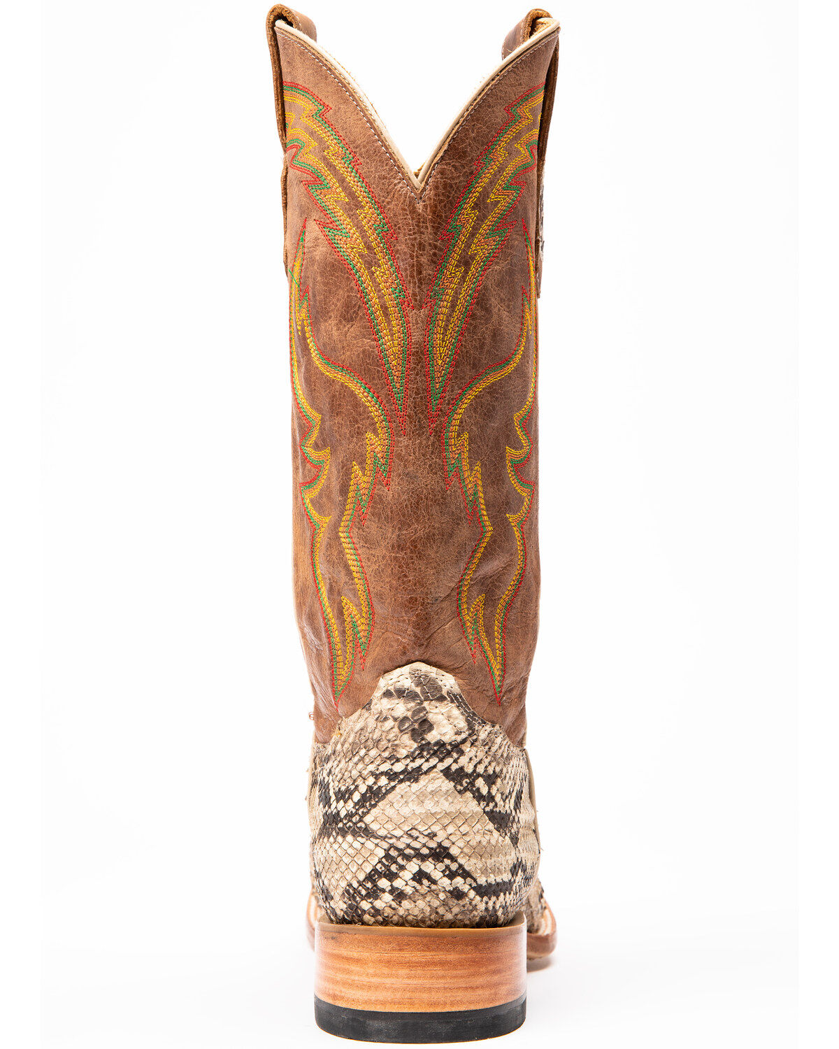 Cody James Men's Exotic Python Western Boots - Broad Square Toe