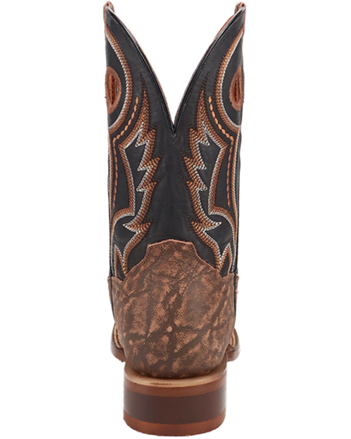Dan Post Men's Elephant Print Western Boots - Broad Square Toe