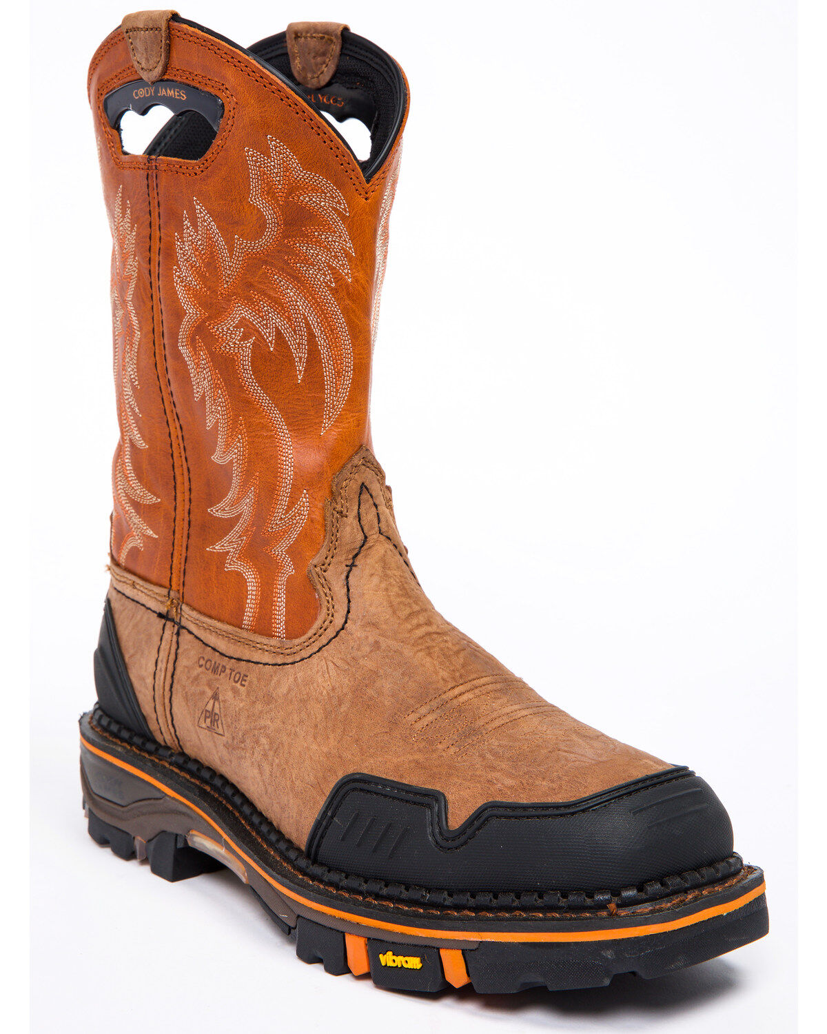 Cody James Men's 11" Decimator Western Work Boots - Nano Composite Toe