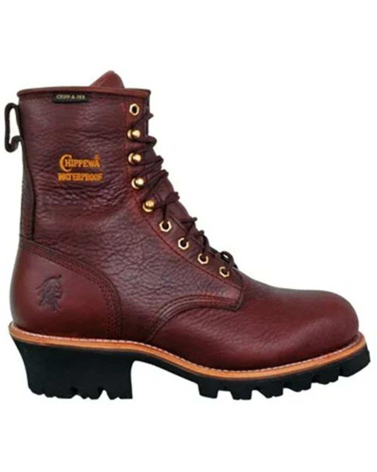 Chippewa Men's Waterproof Insulated 8" Logger Boots - Steel Toe