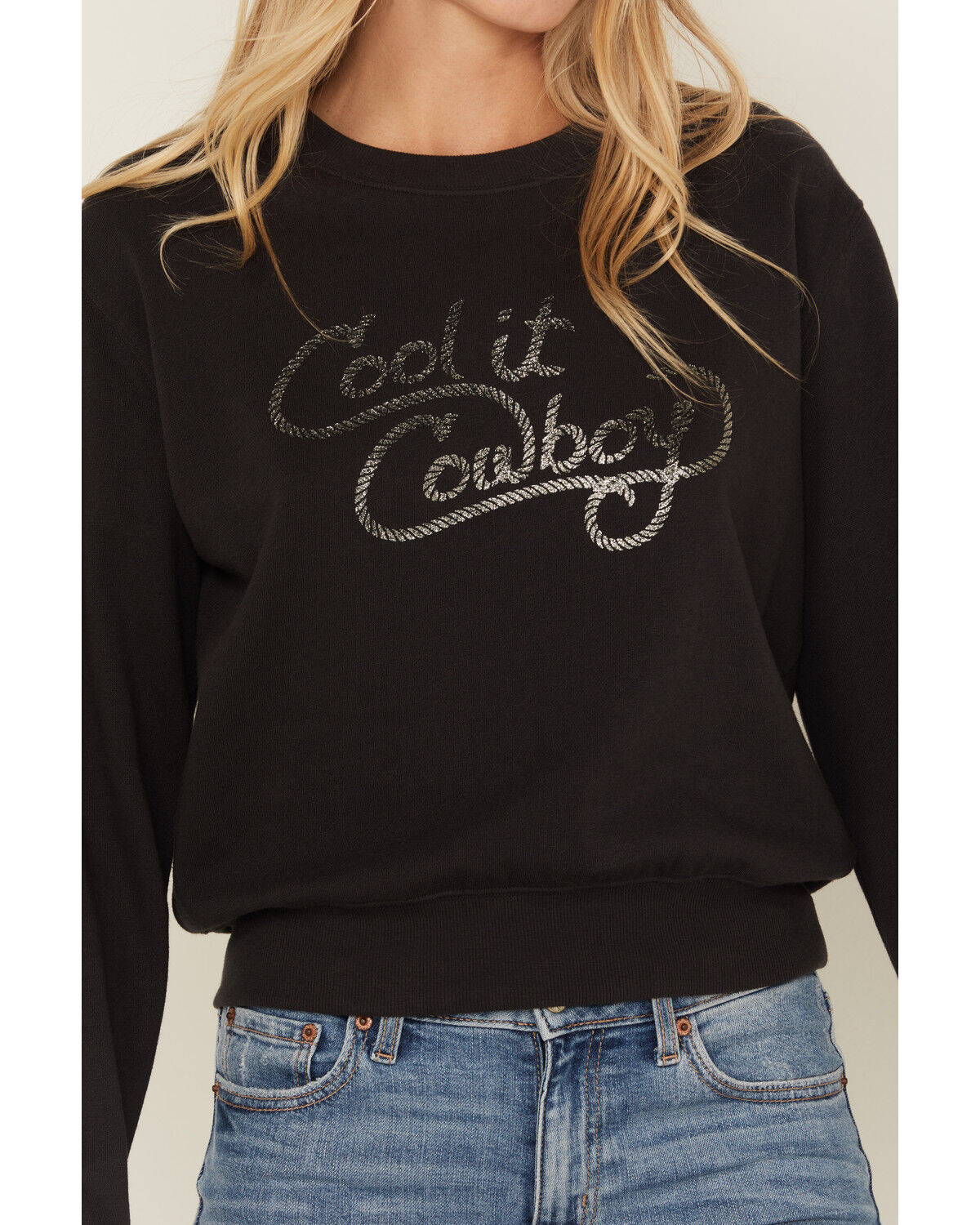 White Crow Women's Cool It Cowboy Graphic Sweatshirt