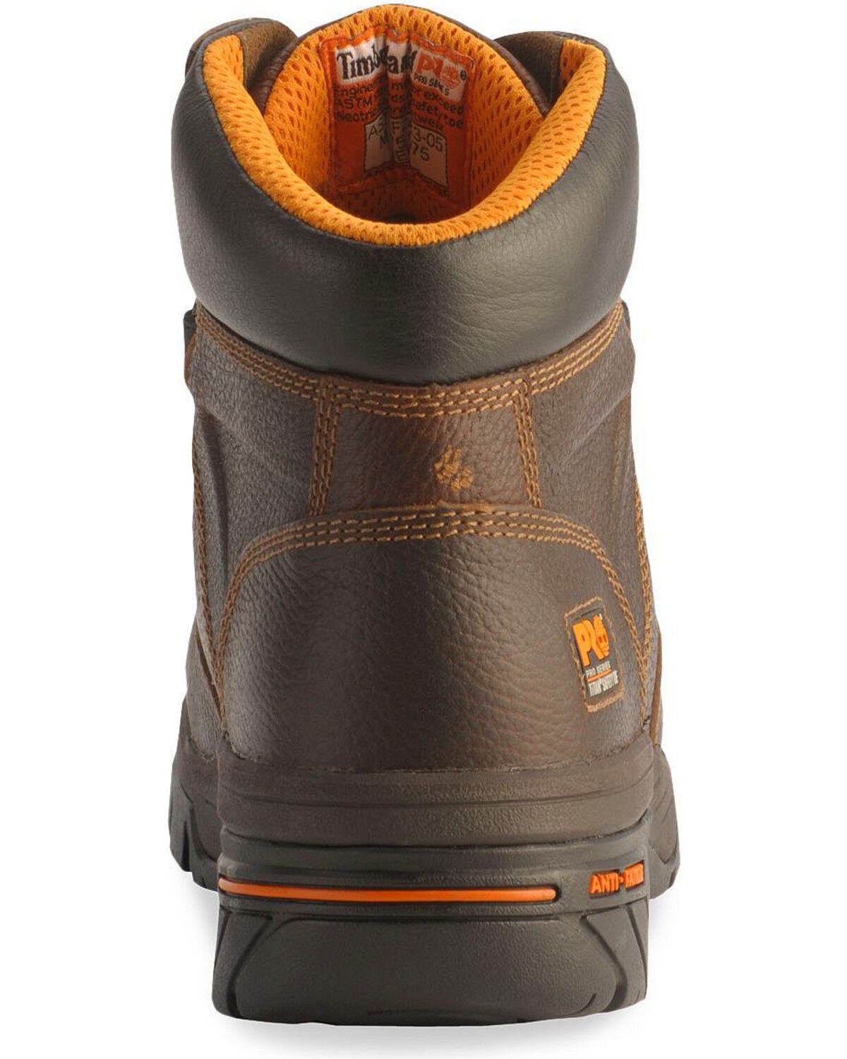 Timberland Pro Brown 6" Helix Boots - Composite Toe