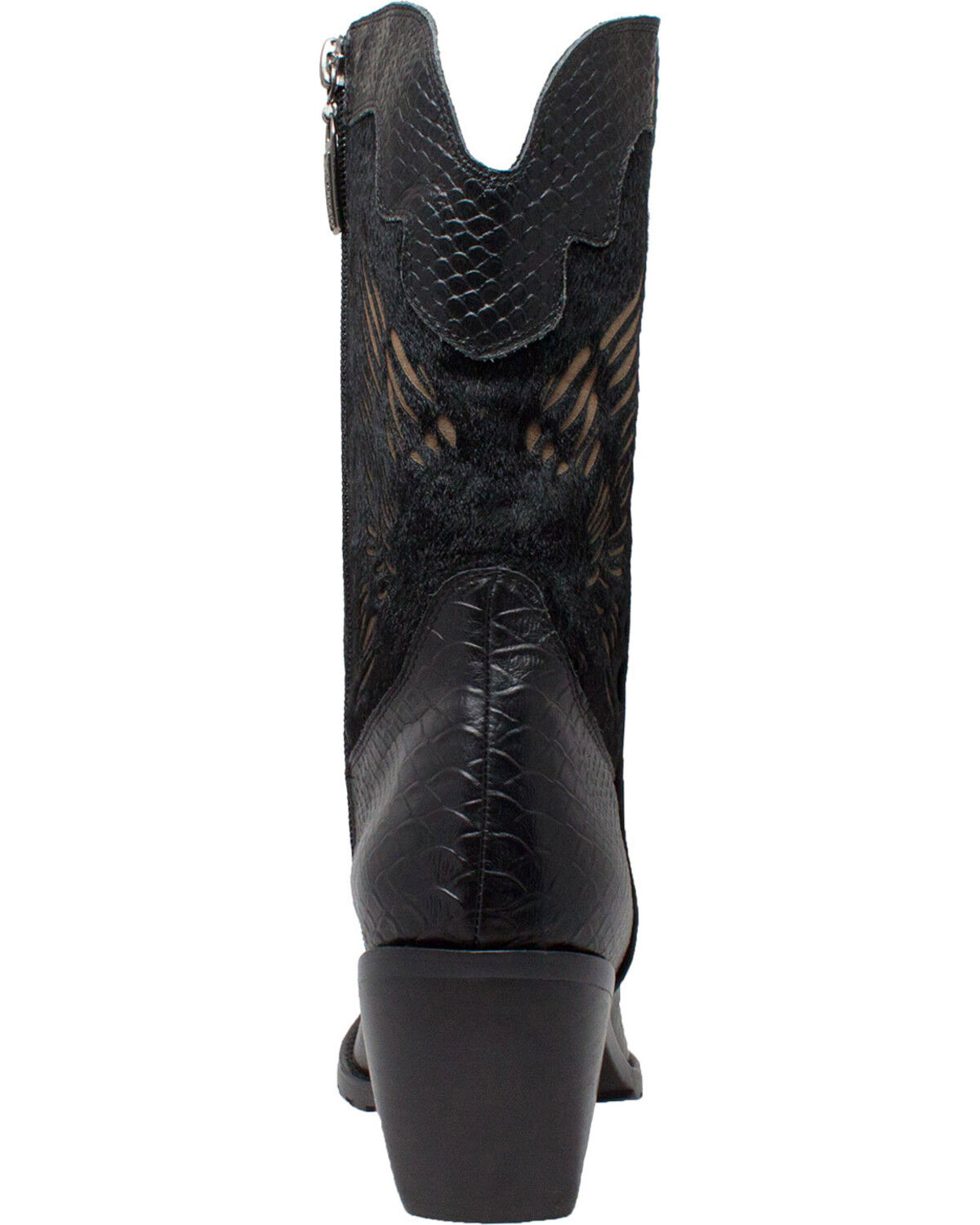 AdTec Women's 11" Laser Eagle Biker Boots