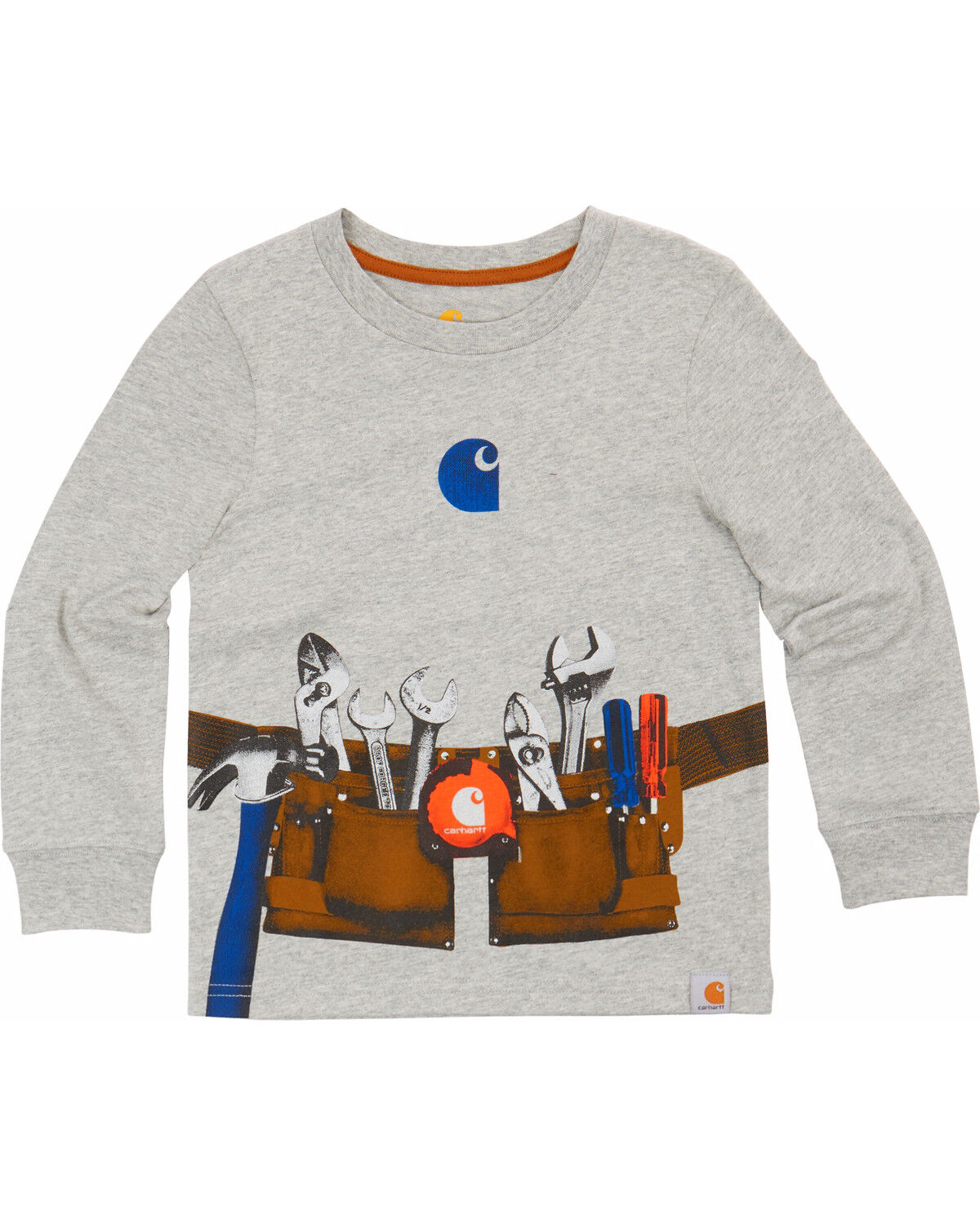 Carhartt Toddle Boys' Grey Tool Belt Tee