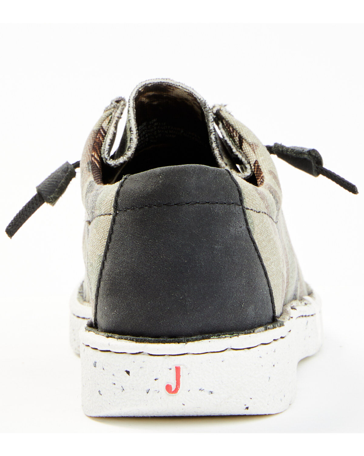 Justin Men's Hazer Camo Print Casual Slip-On Shoes - Moc Toe