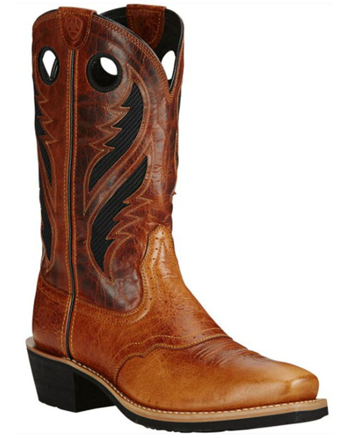 Ariat Men's VentTEK Heritage Roughstock Performance Boots - Square Toe
