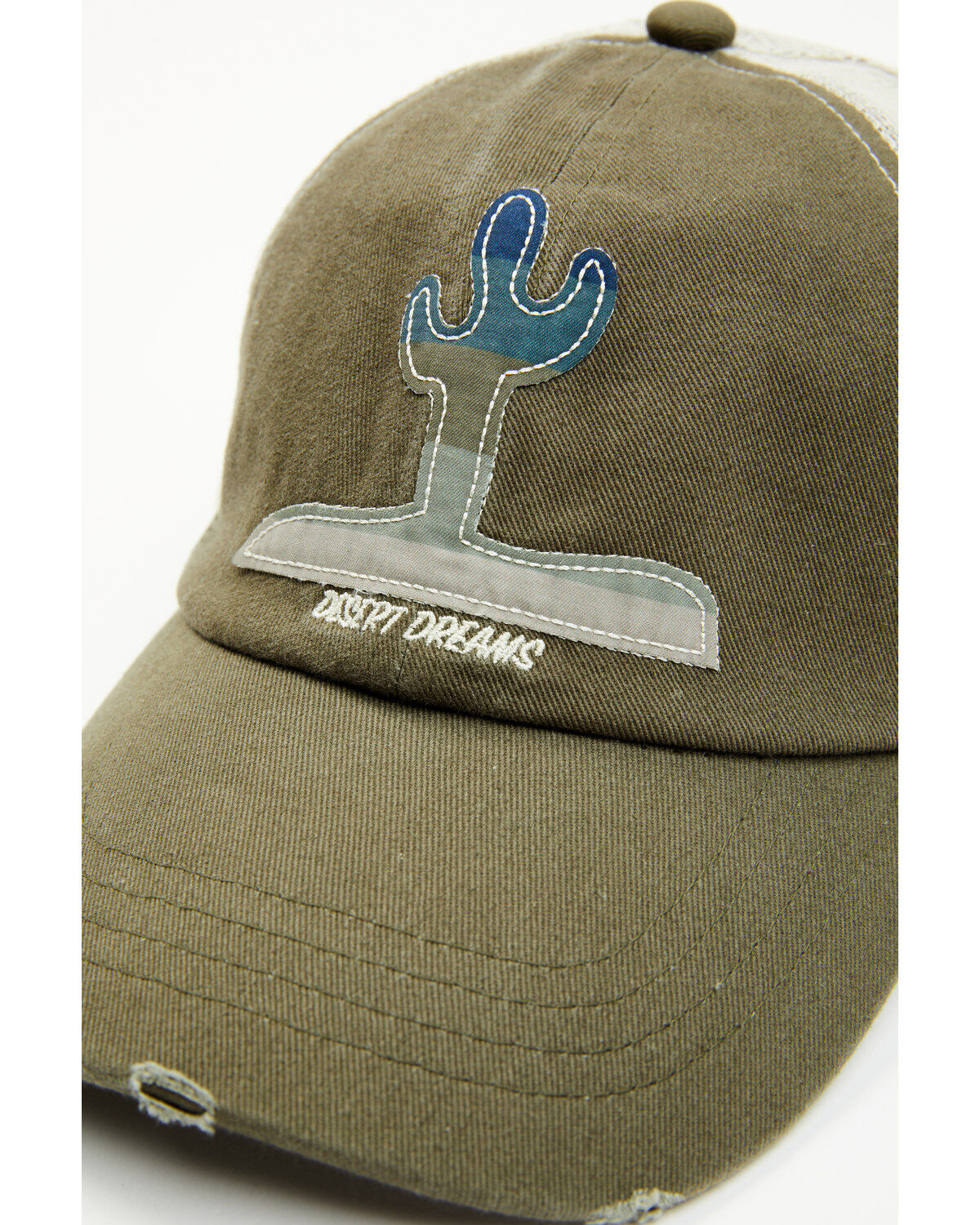 Shyanne Women's Serape Print Cactus Mesh-Back Baseball Cap