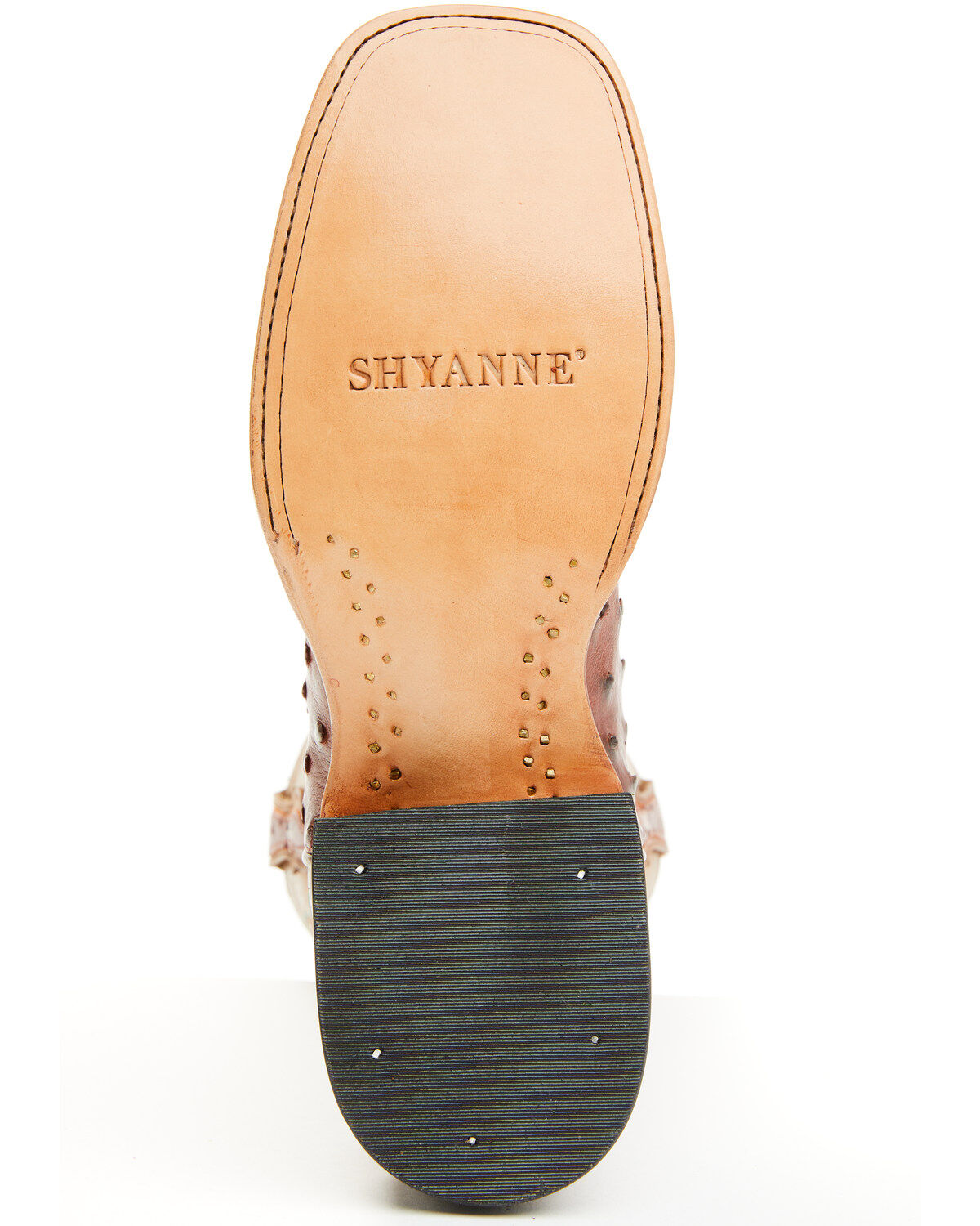 Shyanne Women's Brandie Exotic Ostrich Western Boots - Broad Square Toe