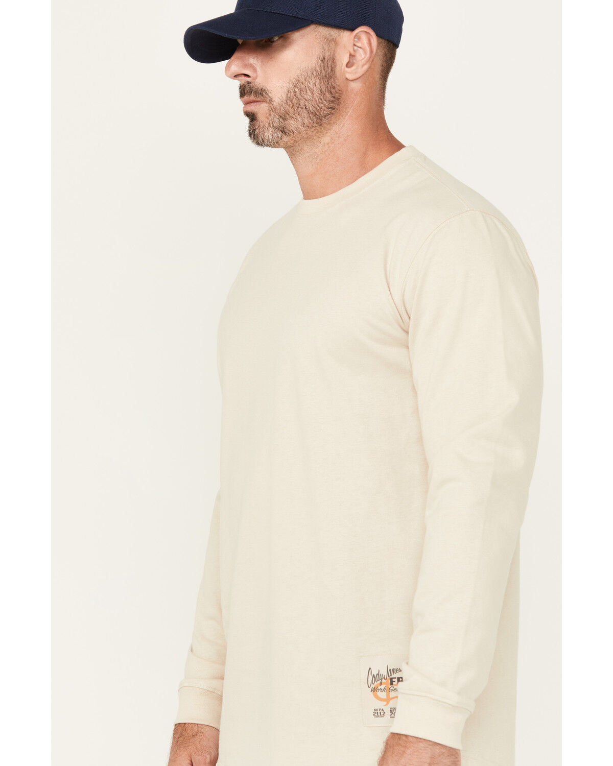 Cody James Men's FR Bull Long Sleeve Graphic Work T-Shirt