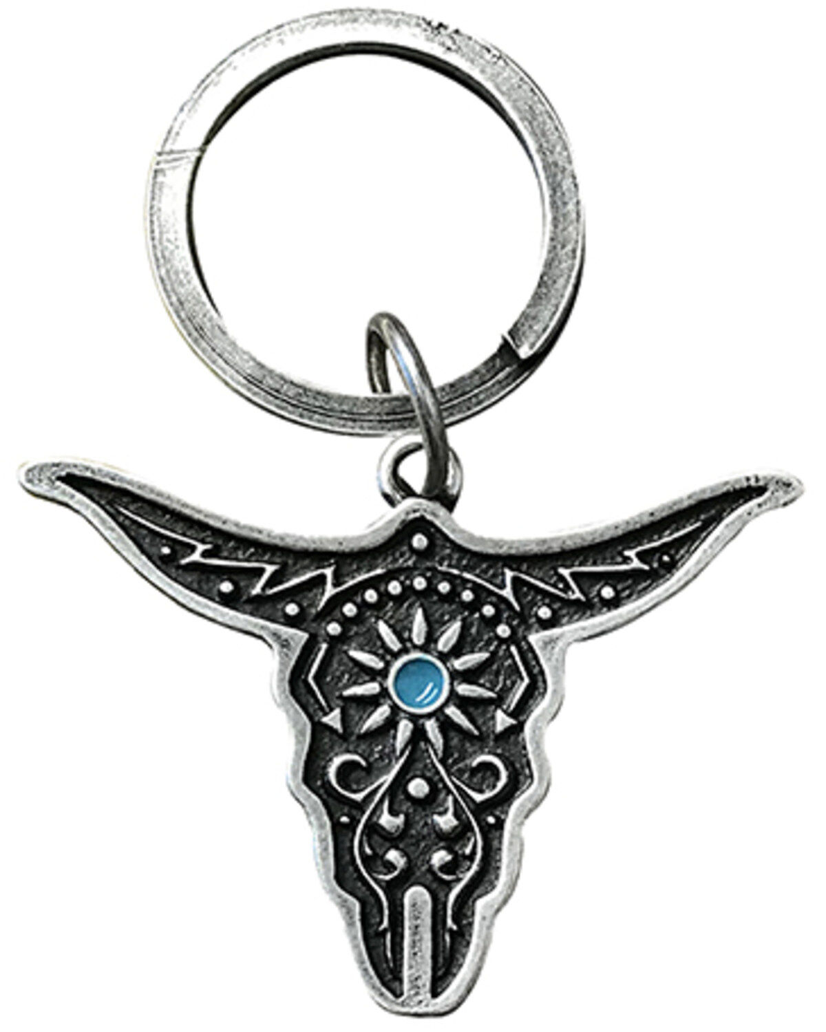 Cody James Men's Cowskull Keychain