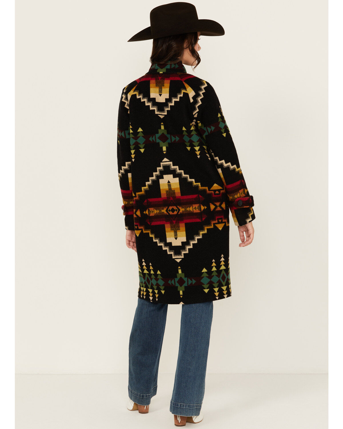 Pendleton Women's Printed Long Coat