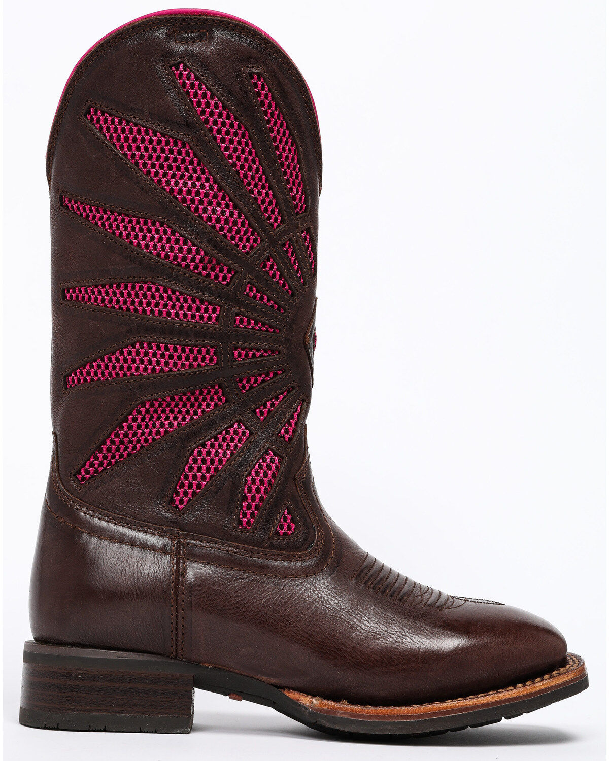 Shyanne Women's Xero Gravity Mesh Panel Western Boots - Square Toe