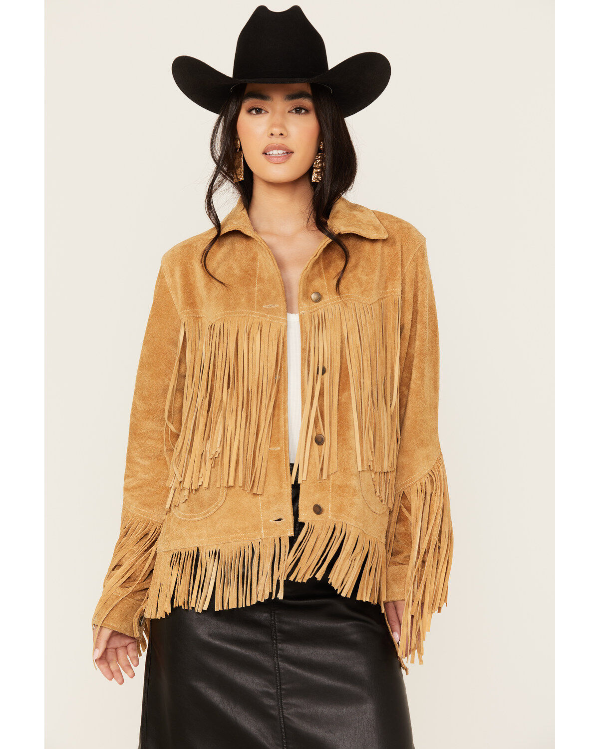 STS Ranchwear by Carroll Women's Suede Fringe Elsa Jacket