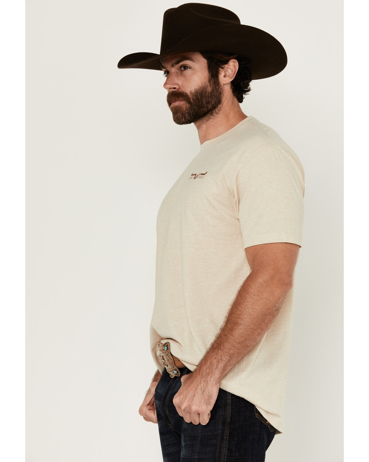 Kimes Ranch Men's Boot Barn Exclusive Graphite Logo Short Sleeve Graphic T-Shirt