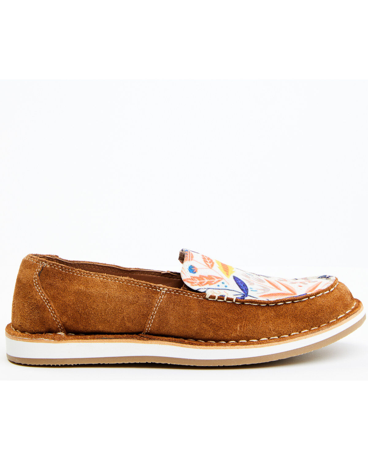 Myra Bag Women's Hazel Print Slip-On Casual Sneaker - Moc Toe