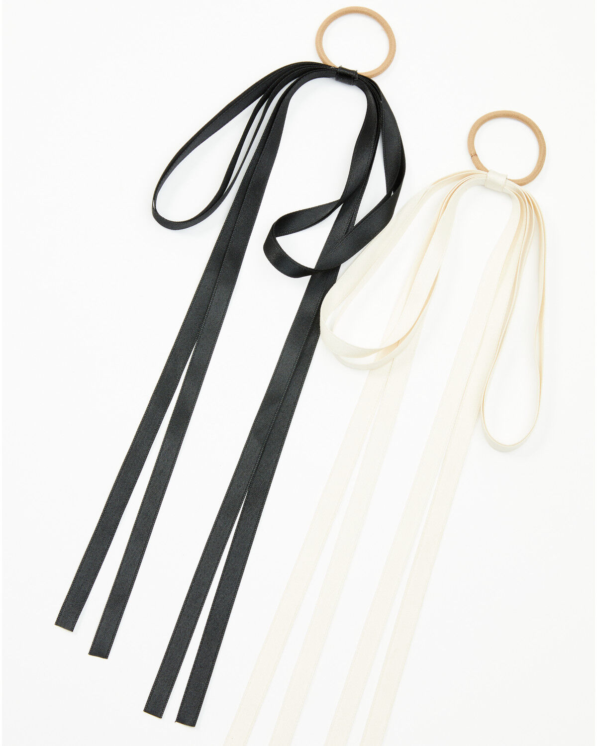 Shyanne Women's Long Ribbon Bow Hair Ties - 2 Piece