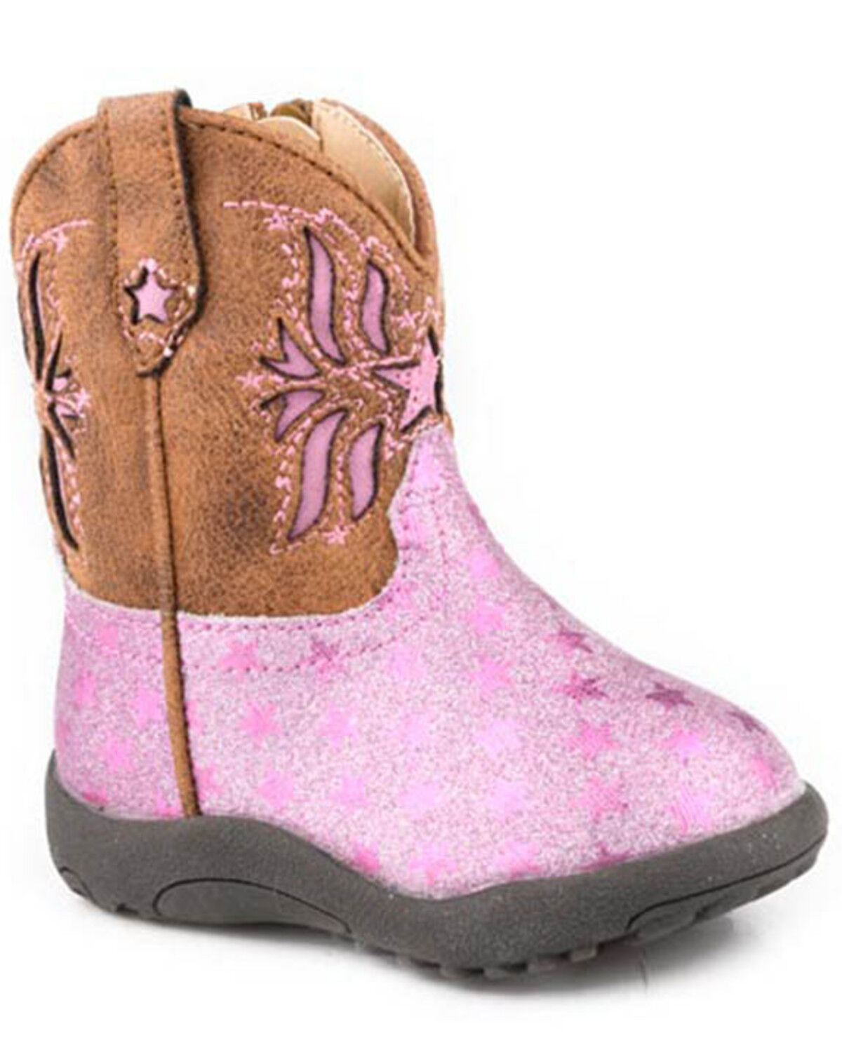 Roper Infant Girls' Cowbabies Starlet Western Boots - Round Toe