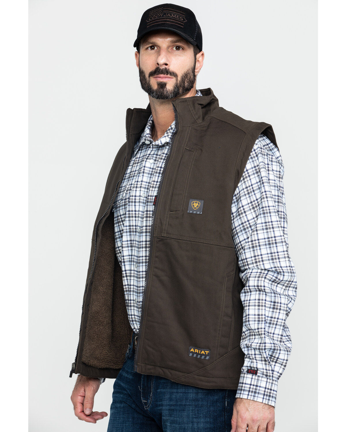 Ariat Men's Wren Rebar Duracanvas Work Vest