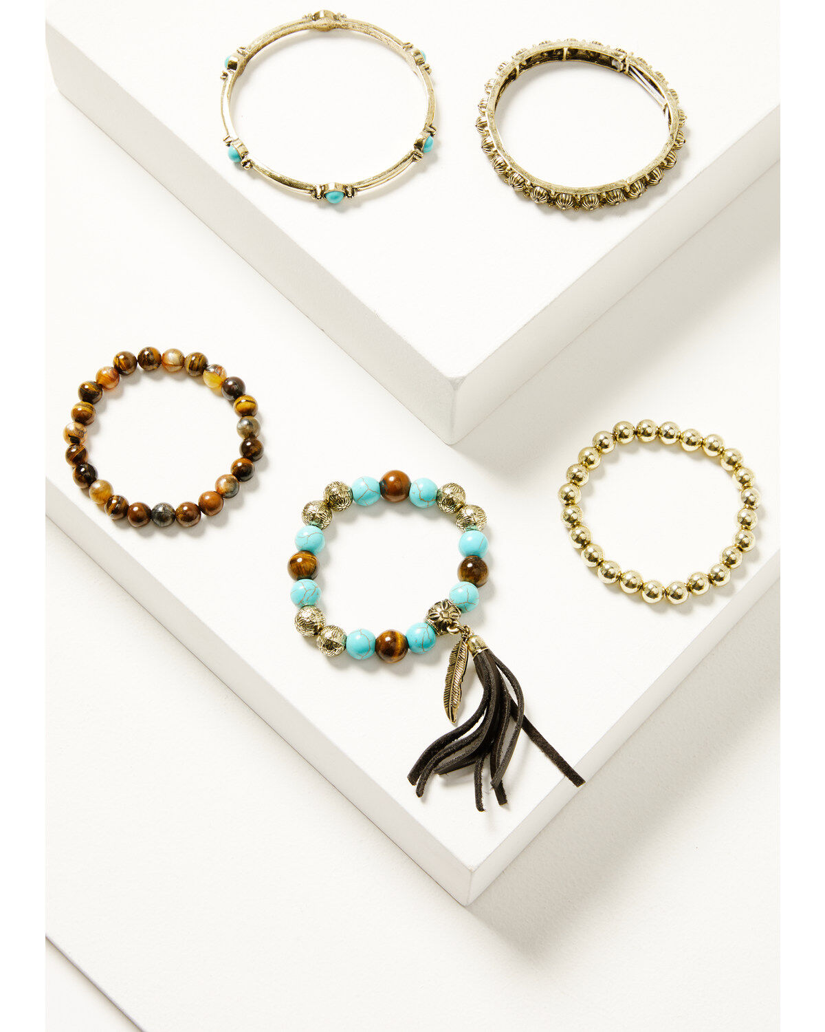 Shyanne Women's Desert Boheme Bracelet Set - 5 Pieces