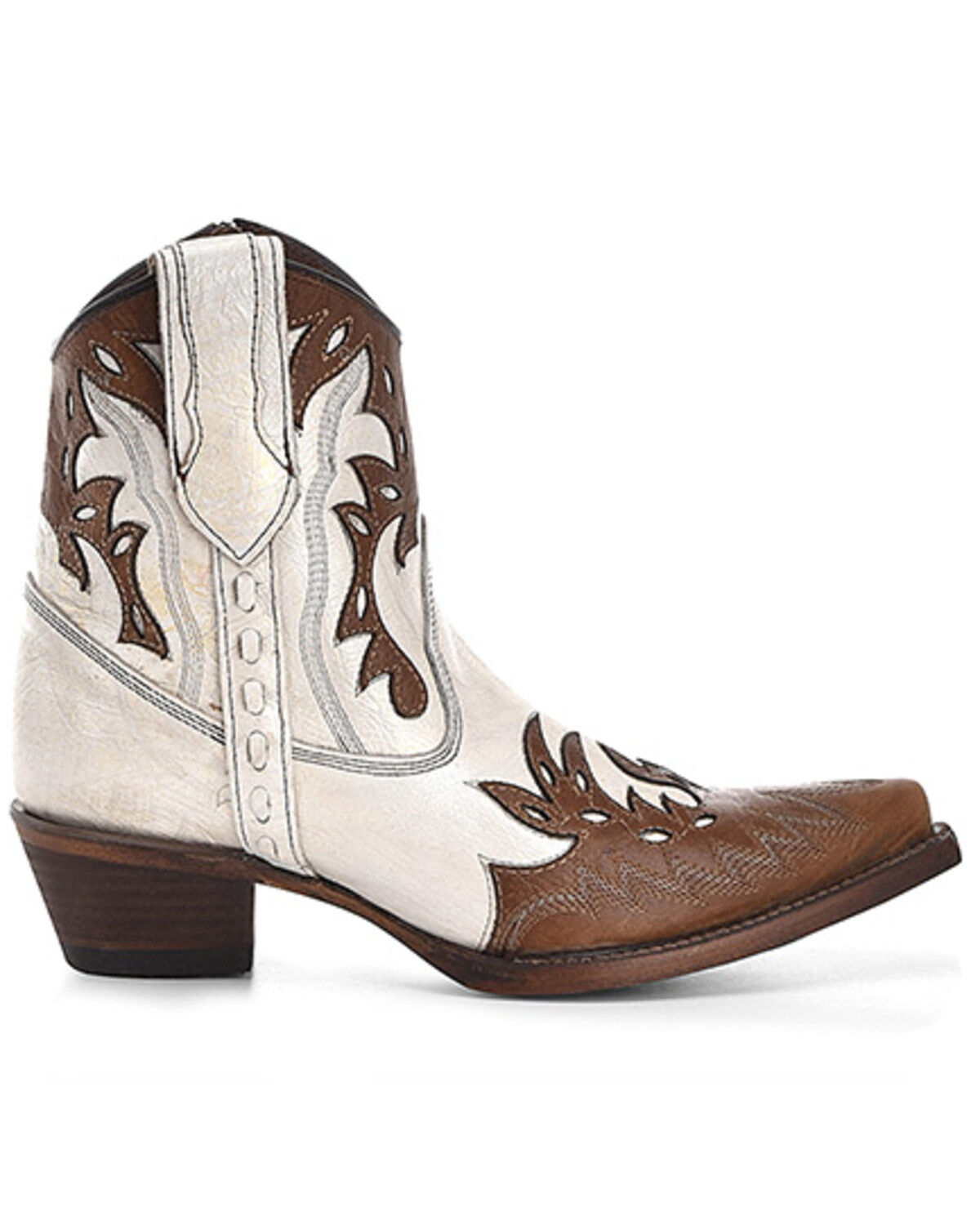 Circle G Women's Outlay Western Booties - Snip Toe
