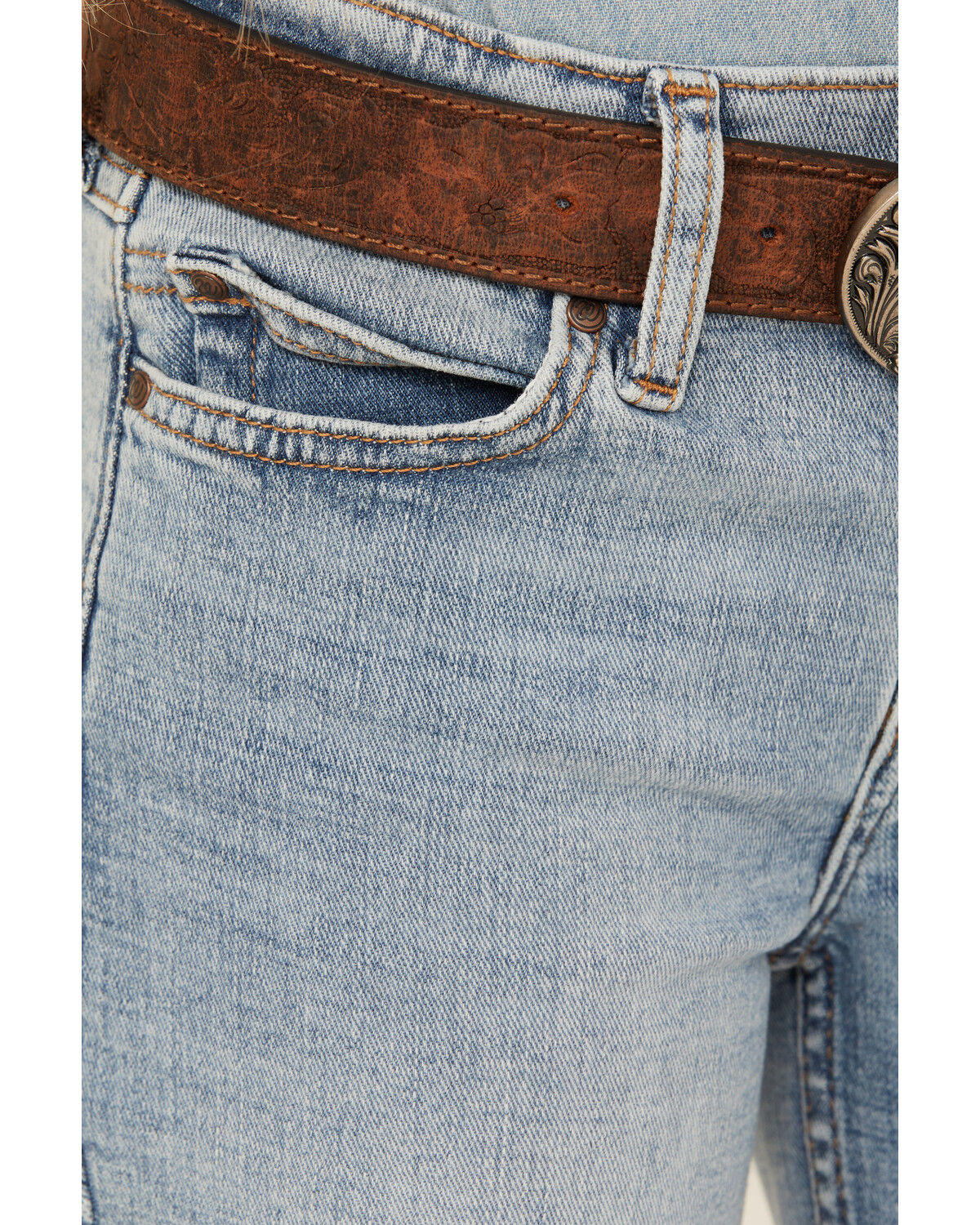 Wrangler Girls' Light Wash Trouser Denim Jeans