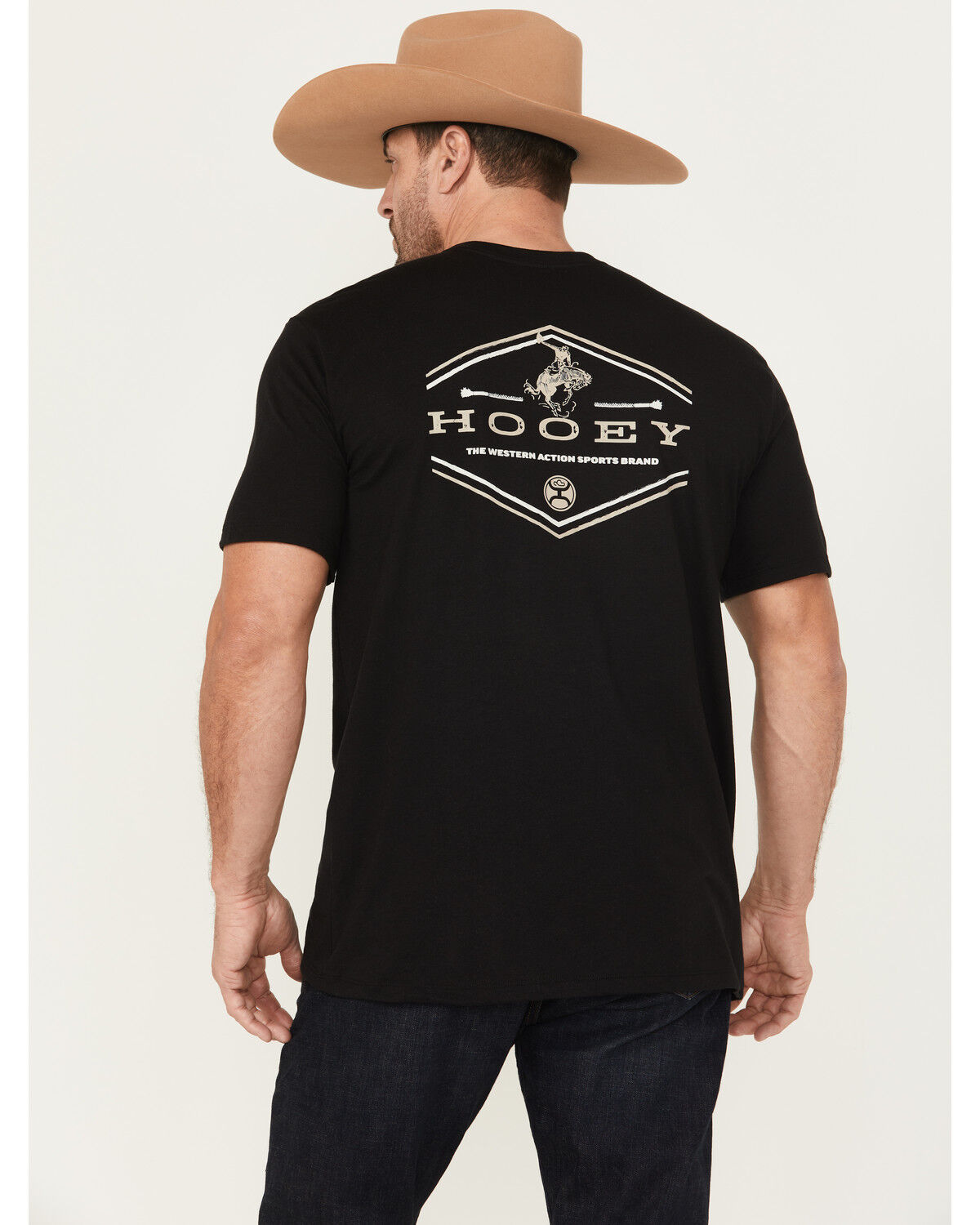 Hooey Men's Mountains Short Sleeve Graphic T-Shirt