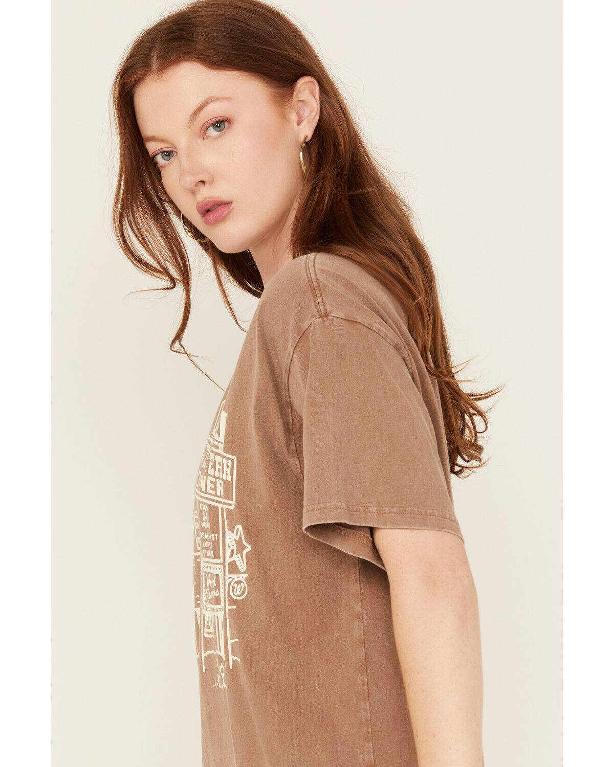 Wrangler Women's Western Diner Short Sleeve Graphic Tee
