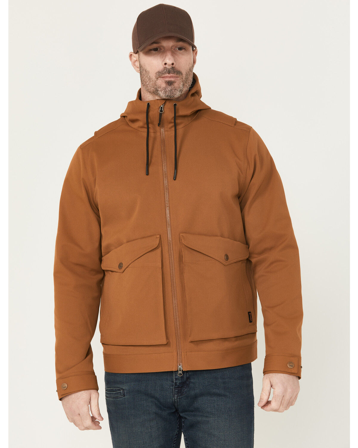 Hawx Men's Norton Double Weave Mechanic Hooded Jacket