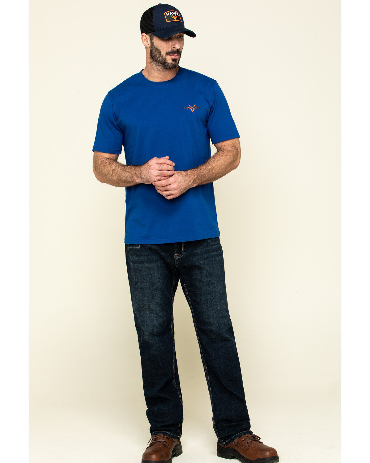 Hawx Men's Fist Graphic Short Sleeve Work T-Shirt