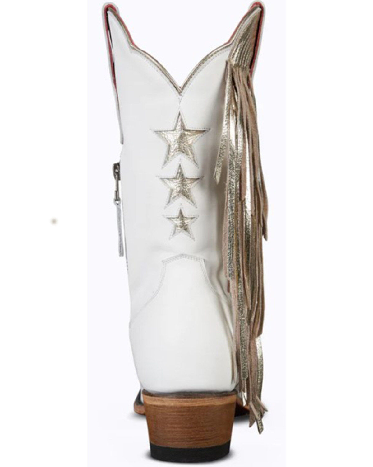 Lane Women's Fringe Star Western Boots - Snip Toe