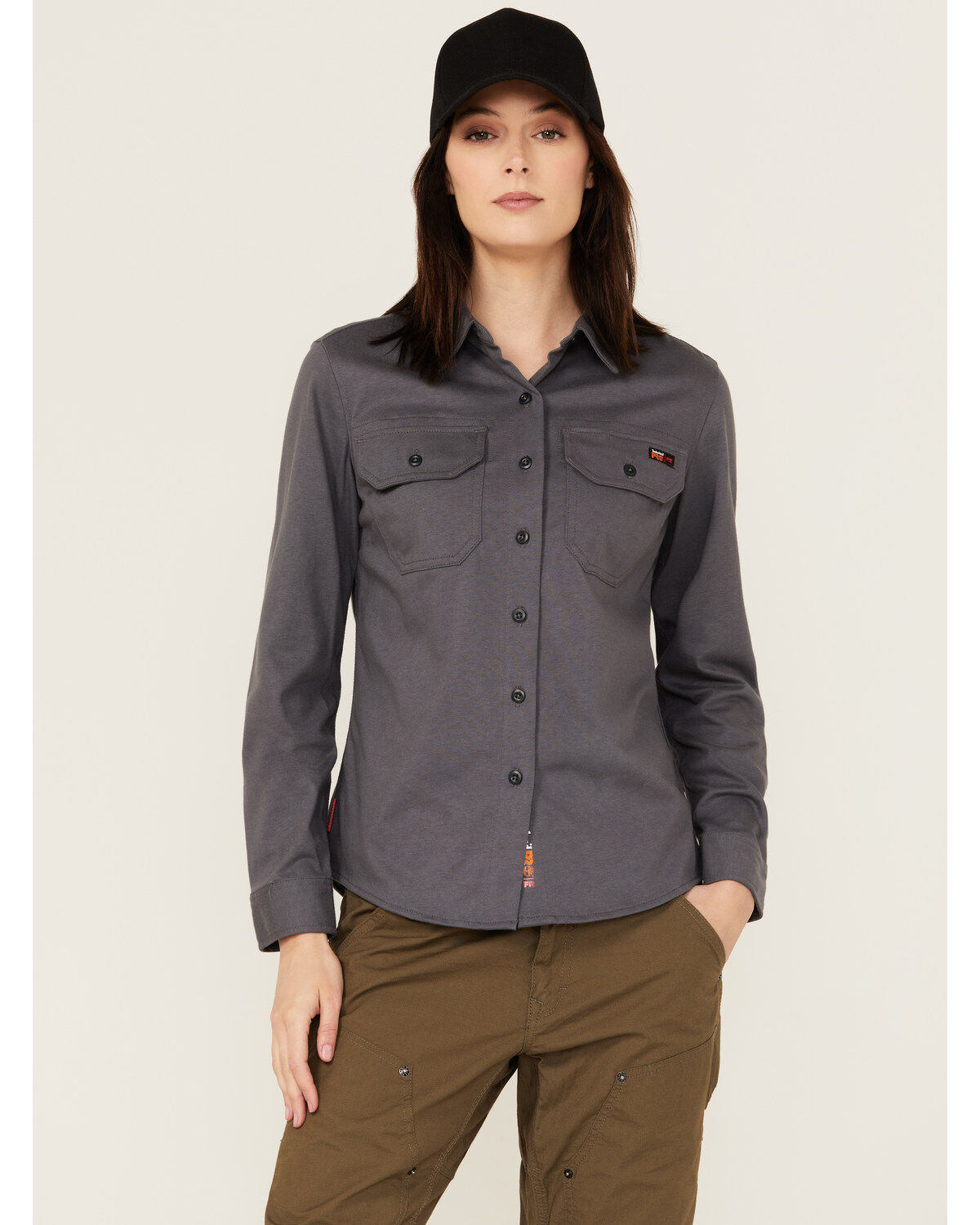 Timberland Pro Women's FR Cotton Core Button-Down Work Shirt