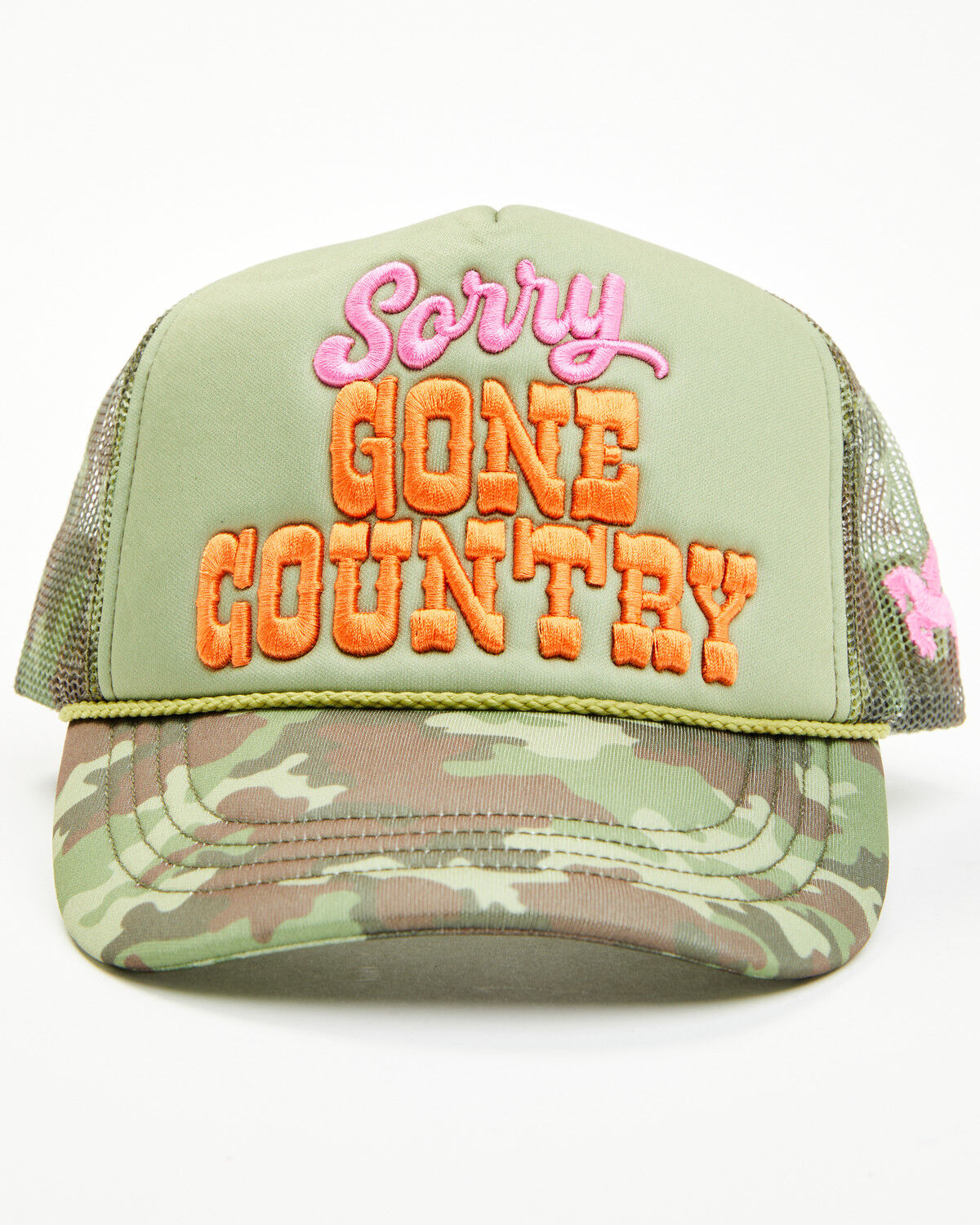 Idyllwind Women's Sorry Gone Country Camo Print Ball Cap