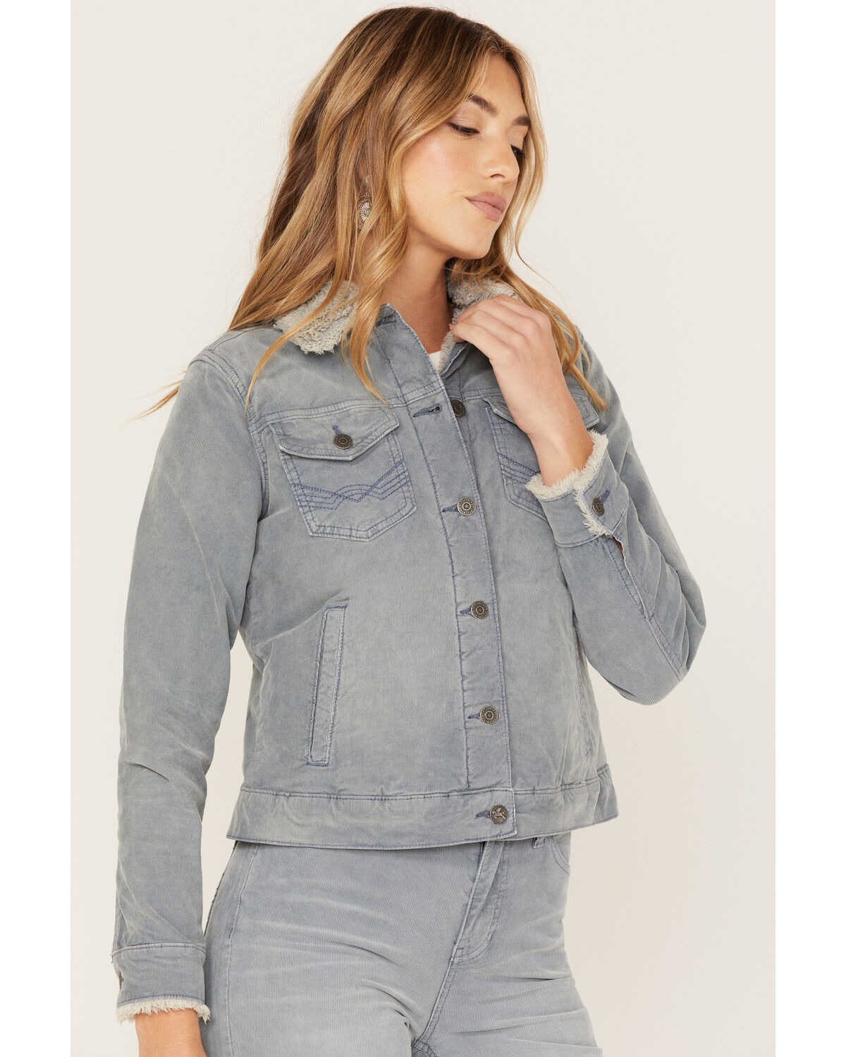 Idyllwind Women's Sherpa Lined Corduroy Jacket