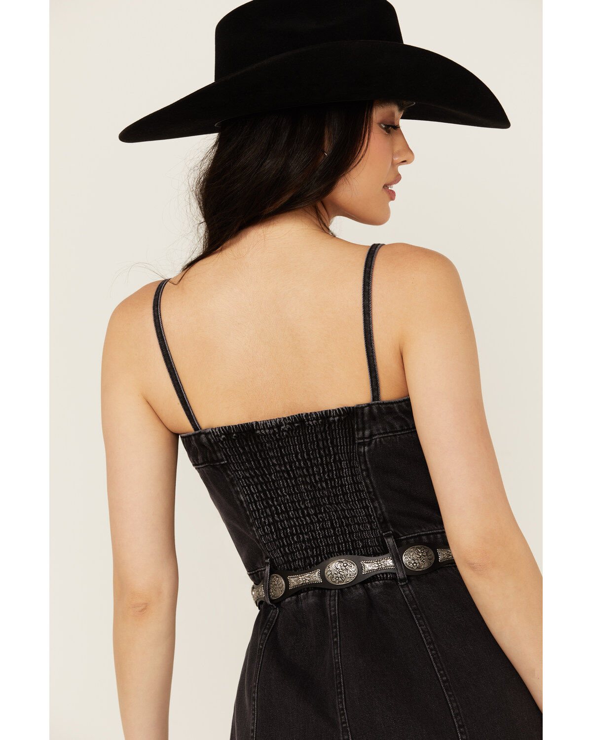 Shyanne Women's Concho Scalloped Belt