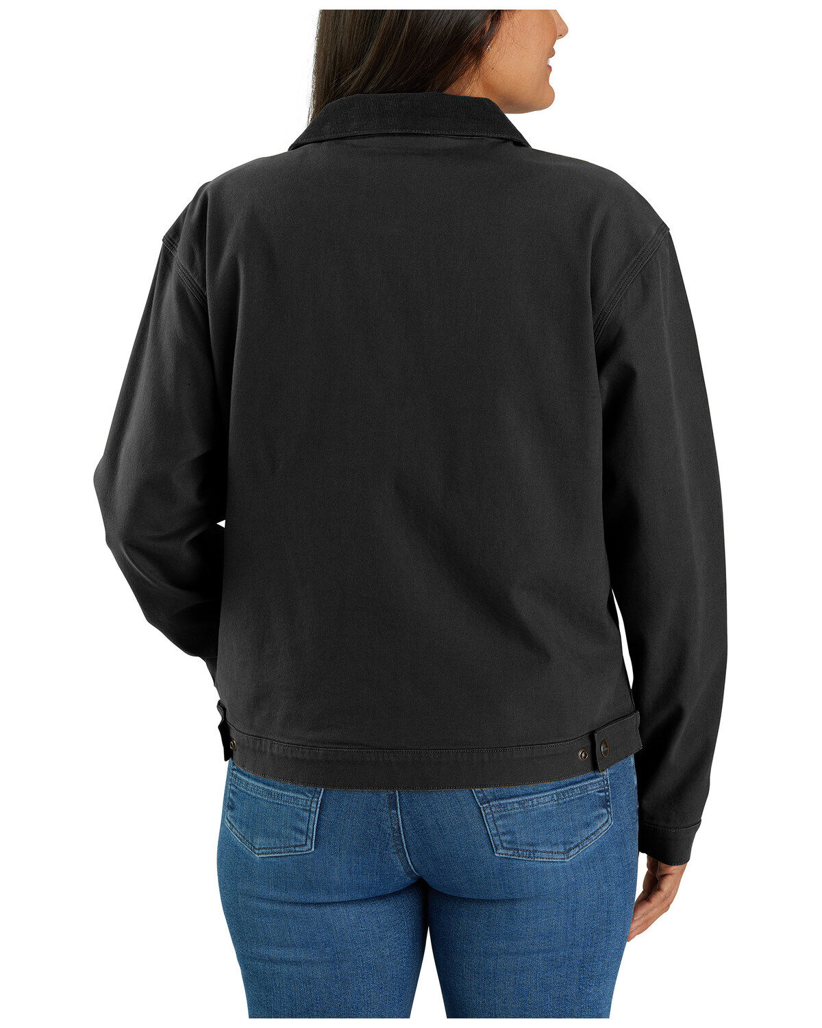 Carhartt Women's Rugged FleX™ Loose Fit Canvas Detroit Jacket - Plus