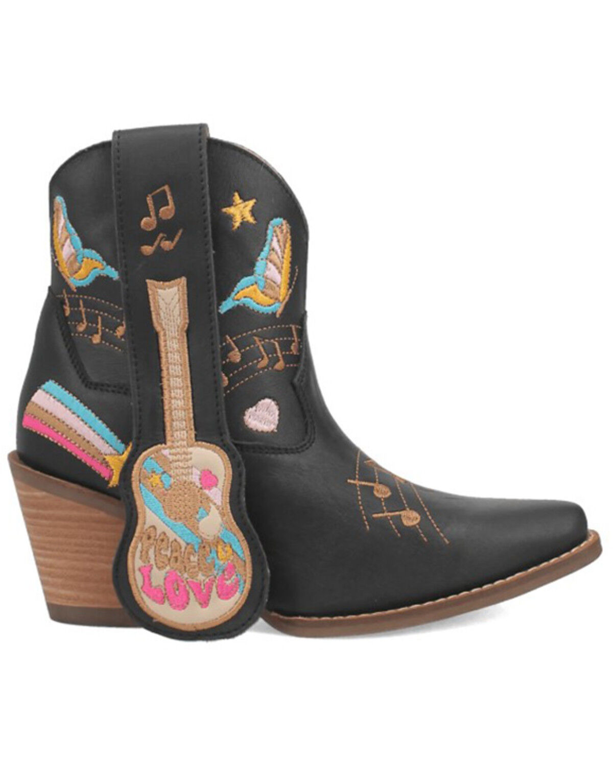 Dingo Women's Melody Short Western Boots - Round Toe