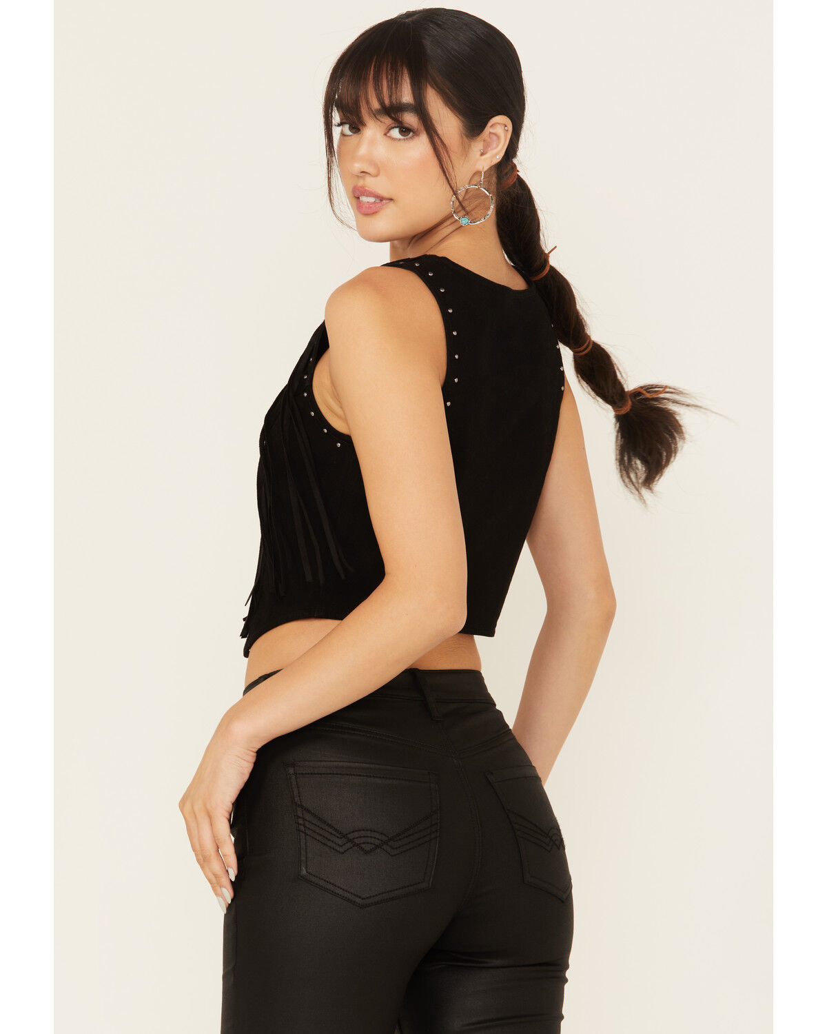 Idyllwind Women's Fringe Denim Bustier