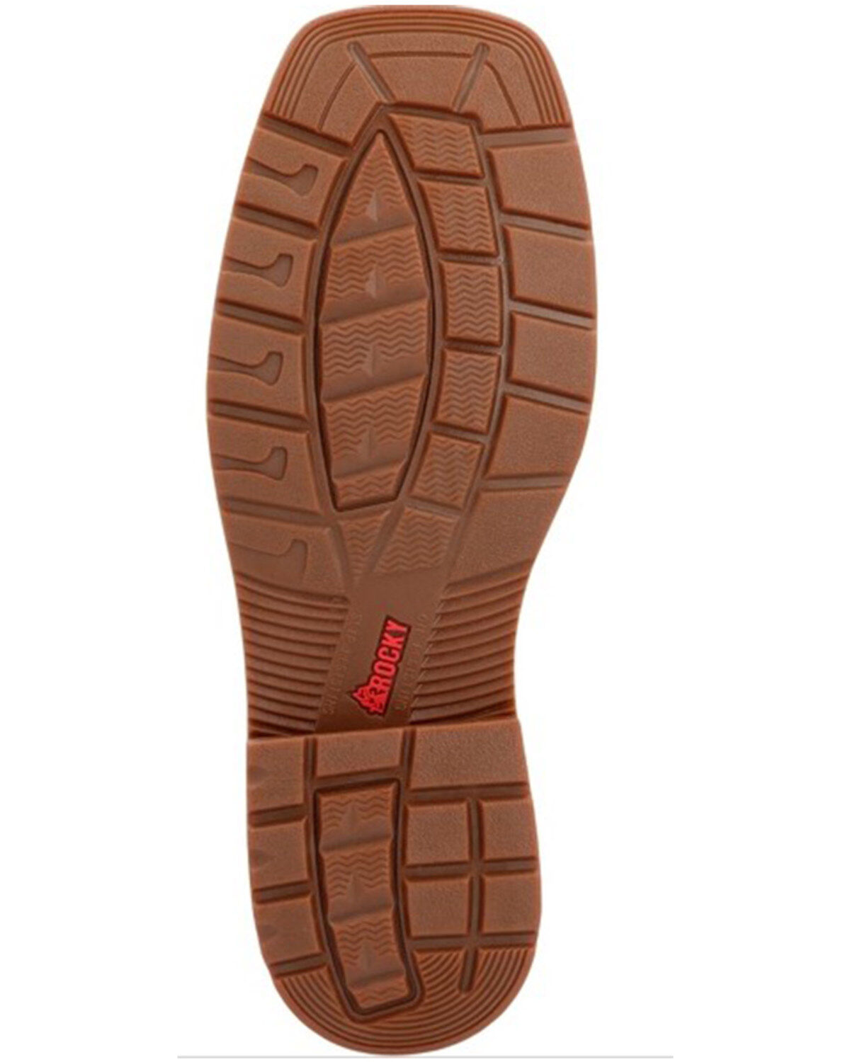 Rocky Men's Worksmart Waterproof Pull On Western Work Boots - Composite Toe