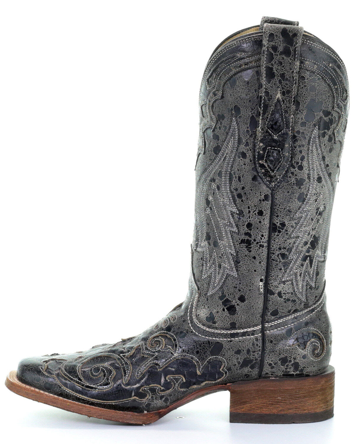 Corral Women's Vintage Python Inlay Western Boots - Square Toe