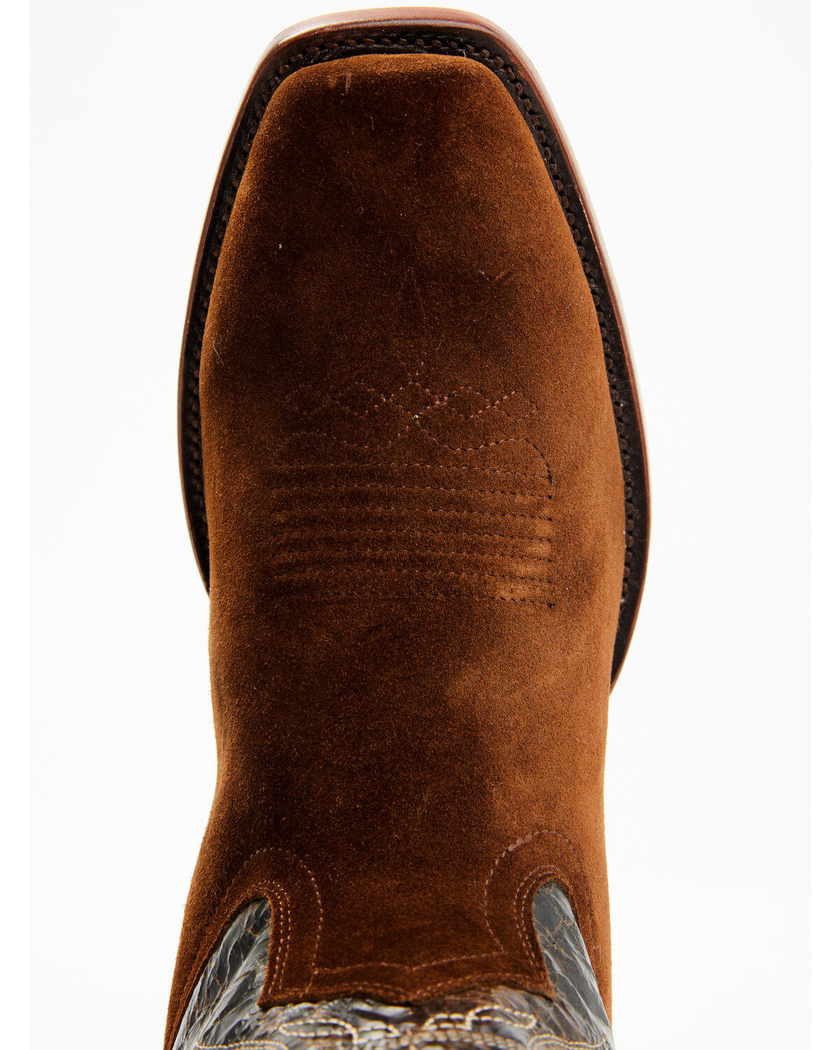 Moonshine Spirit Men's 11" Pancho Roughout Western Boots - Square Toe