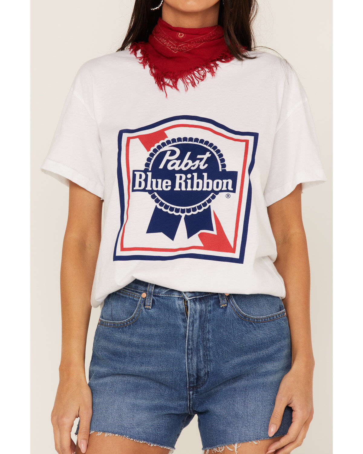 Hooey Women's Boot Barn Exclusive Pabst Logo Short Sleeve Graphic Tee