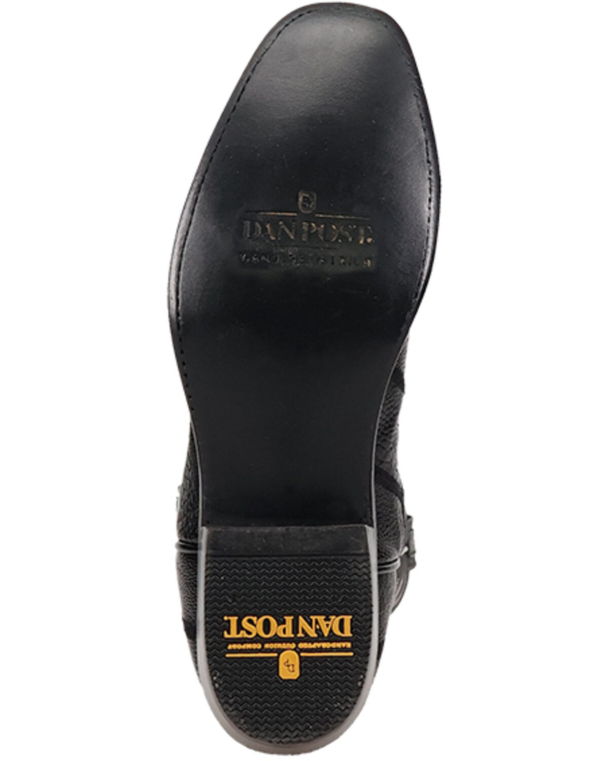 Dan Post Men's Exotic Ostrich Leg Western Boots - Square Toe