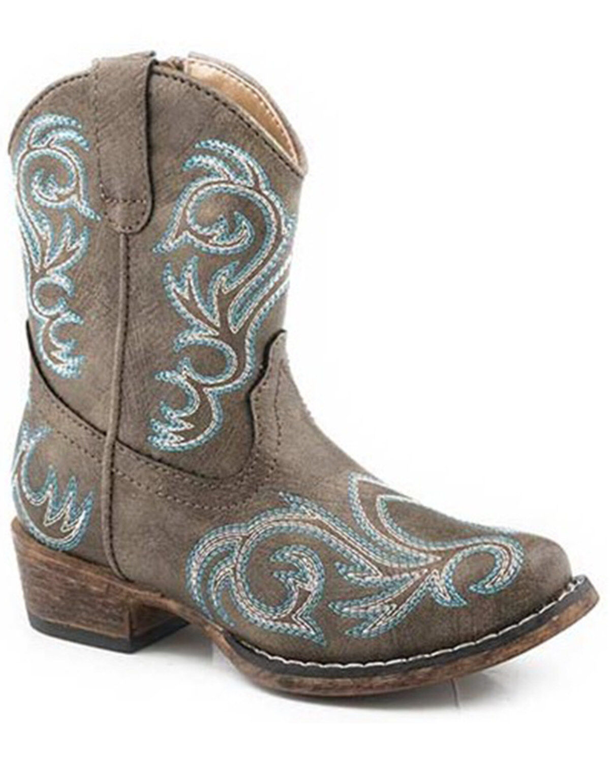 Roper Toddler Girls' Riley Western Boots - Snip Toe