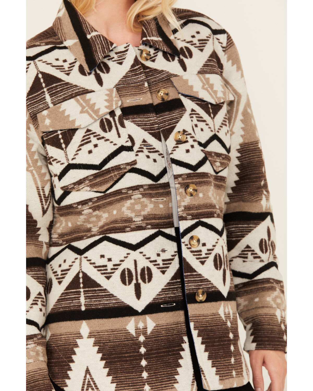 Idyllwind Women's Addy Southwestern Print Shacket