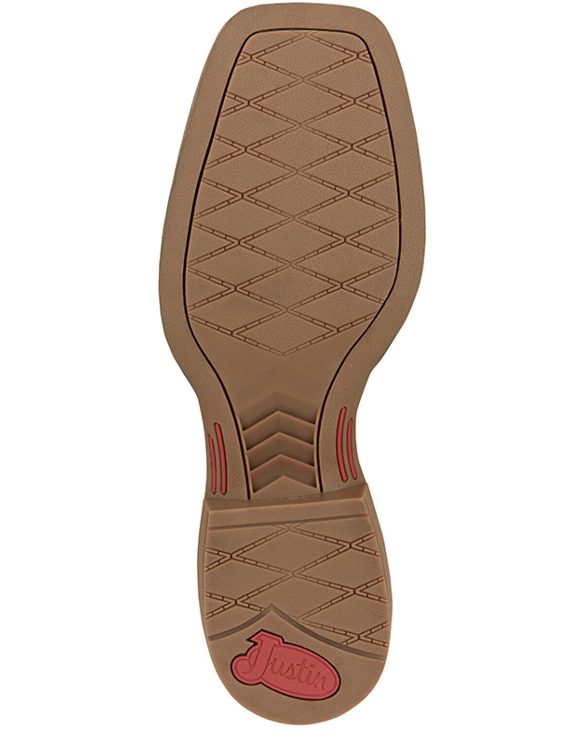 Justin Men's 11" Canter Western Boots - Broad Square Toe