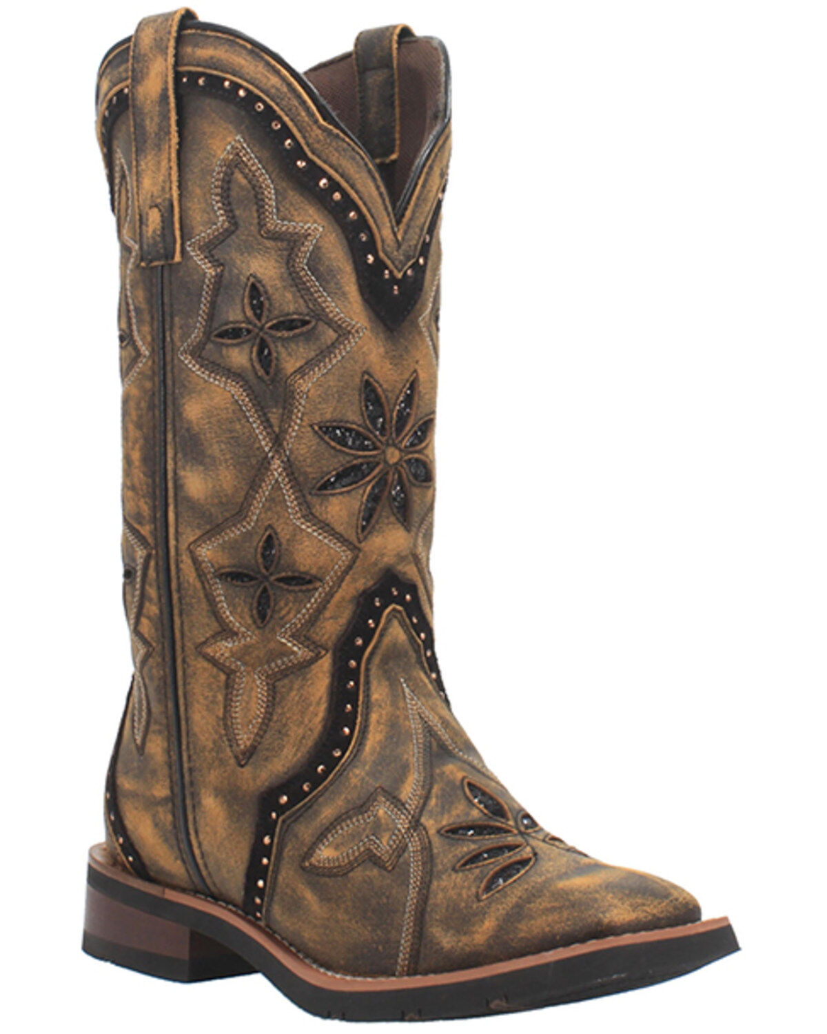 Laredo Women's Bouquet Western Performance Boots - Broad Square Toe